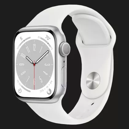 Оригинальный ремешок для Apple Watch 38/40/41/42 mm Sport Band (White) (MTP52) в Житомире