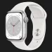 Оригінальний ремінець для Apple Watch 38/40/41/42 mm Sport Band (White) (MTP52)