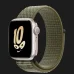 Ремінець Apple Nike Sport Loop для Apple Watch 42/44/45/49 mm (Sequoia/Pure Platinum) (MPJ23)