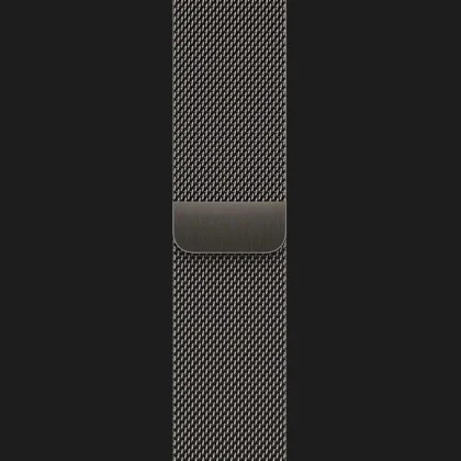 Оригинальный стальной ремешок Apple Milanese Loop для Apple Watch 38/40/41/42mm (Graphite) (MTJM3) в Берегово