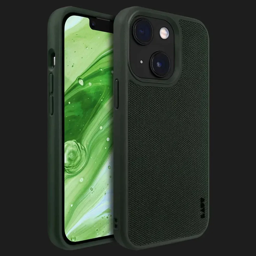 Чехол LAUT Urban MagSafe Cordura для iPhone 14 Plus (Olive)
