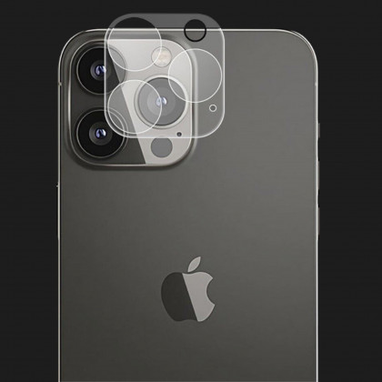 Защитное стекло ZK для камеры iPhone 14 Pro/14 Pro Max Full Cover в Луцке