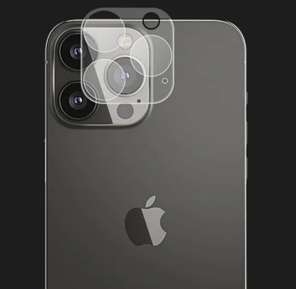 Захисне скло ZK для камери iPhone 14 Pro / 14 Pro Max Full Cover