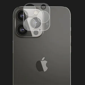Защитное стекло ZK для камеры iPhone 13 Pro / 13 Pro Max Full Cover в Луцке