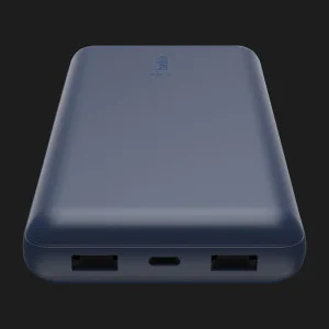 Портативний акумулятор Power Bank Belkin 20000mAh, 15W, Dual USB-A, USB-C (Blue) в Хмельницькому