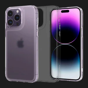 Чохол Spigen Quartz Hybrid для iPhone 14 Pro (Matte Clear) у Луцьк