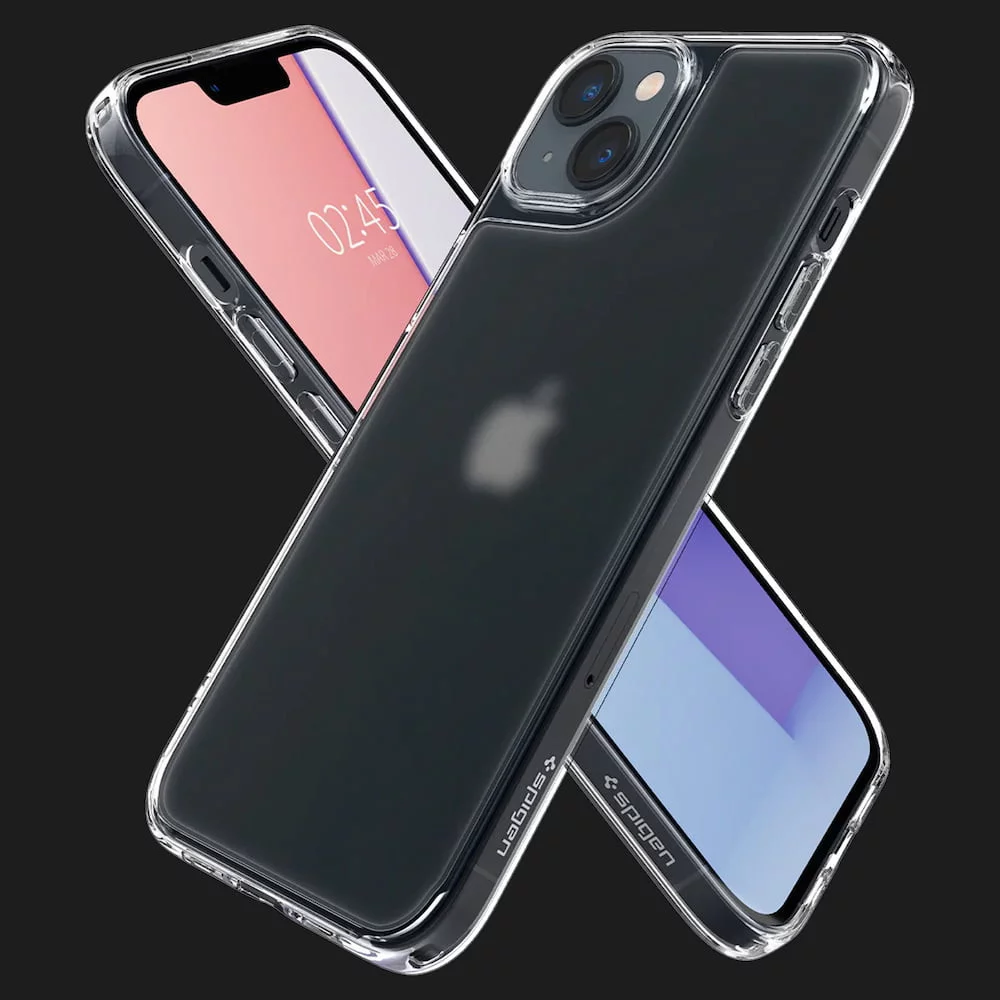 Чохол Spigen Quartz Hybrid для iPhone 14 Plus (Matte Clear)