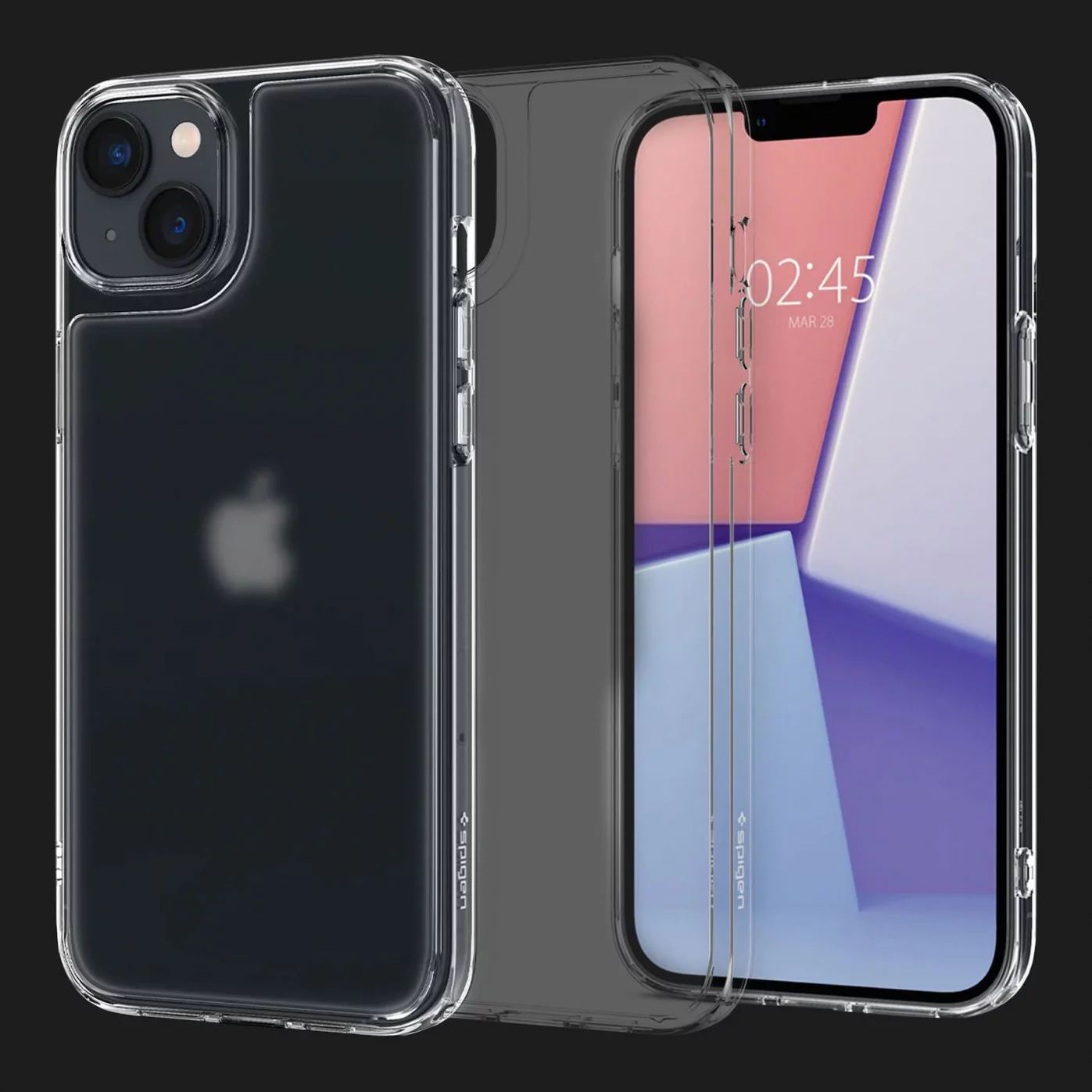 Чохол Spigen Quartz Hybrid для iPhone 14 Plus (Matte Clear)