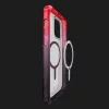 Чехол ITSkins SUPREME R PRISM with MagSafe для iPhone 14 Pro Max (Coral / Black)