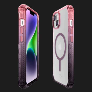 Чохол ITSkins SUPREME R PRISM with MagSafe для iPhone 14 Plus (Light Pink / Grey) у Луцьк