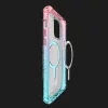Чохол ITSkins SUPREME R PRISM with MagSafe для iPhone 14 Plus (Light Pink / Light Blue)