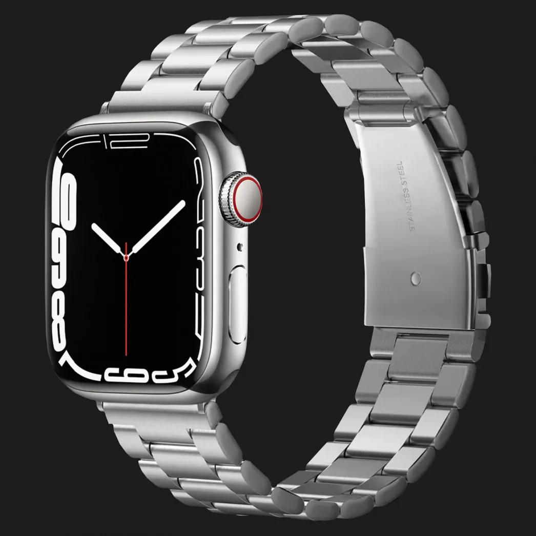Ремешок Spigen Modern Fit для Apple Watch 44/45/46/49mm (Silver)