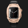 Корпус Golden Concept CL Rose Gold with Black Band для Apple Watch 8/7 45mm