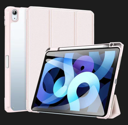 Чохол Dux Ducis Toby with Apple Pencil Holder для iPad 10.9 (2022)/iPad 11 (2025) (Pink)