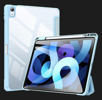 Чехол Dux Ducis Toby with Apple Pencil Holder для iPad 10.9 (2022)/iPad 11 (2025) (Blue)