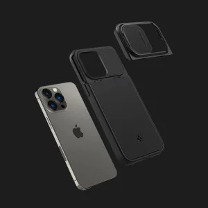 Чехол Spigen Optik Armor MagSafe для iPhone 14 Pro Max (Black) в Сваляве