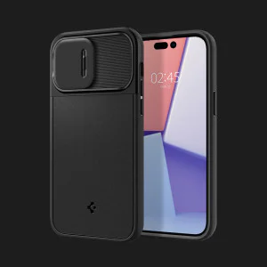 Чехол Spigen Optik Armor MagSafe для iPhone 14 Pro Max (Black) в Сваляве