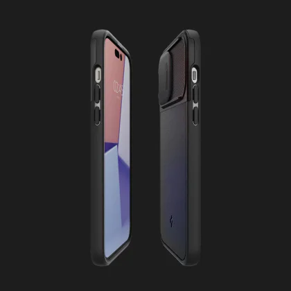 Чехол Spigen Optik Armor MagSafe для iPhone 14 Pro Max (Black)