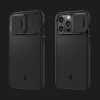 Чехол Spigen Optik Armor MagSafe для iPhone 14 Pro Max (Black)