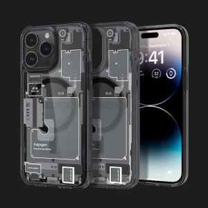 Чохол Spigen Ultra Hybrid MagSafe для iPhone 14 Pro (Zero One) у Луцьк