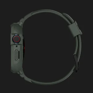Чехол-ремешок Spigen Rugged Armor Pro для Apple Watch 44/45mm (Military Green) в Сваляве