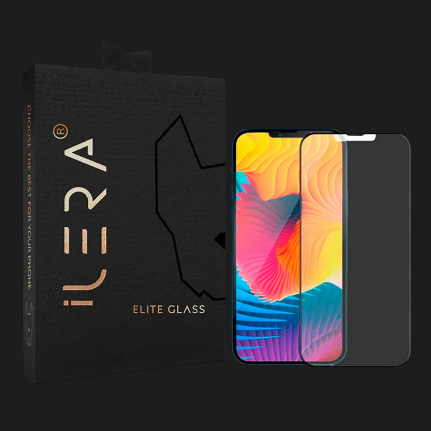Захисне скло iLera DeLuxe Frosted Silk Glass для iPhone 14 Pro Max