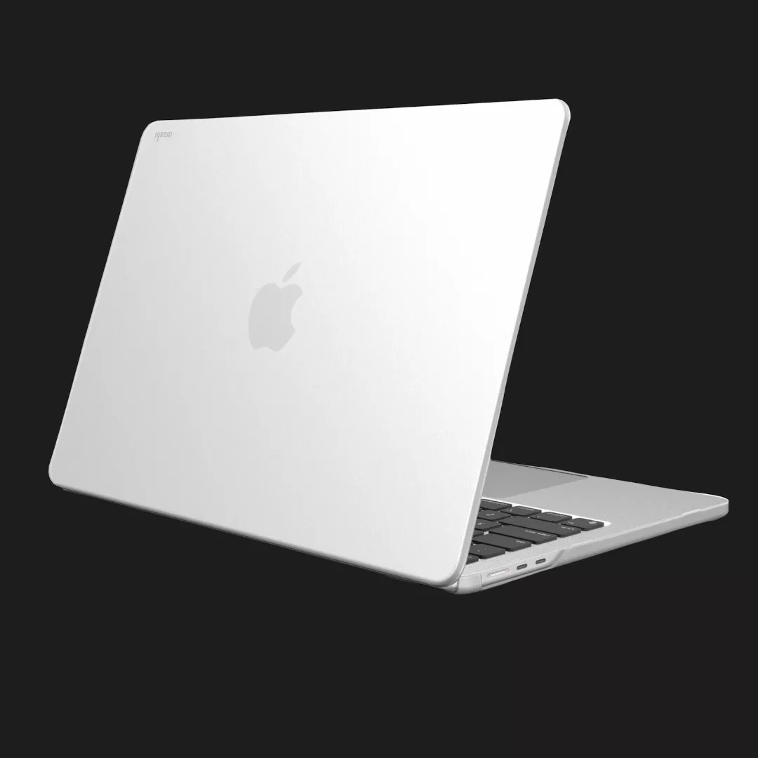Чехол-накладка Moshi iGlaze Hardshell Case для MacBook Air 13 M2 (2022) (Stealth Clear)