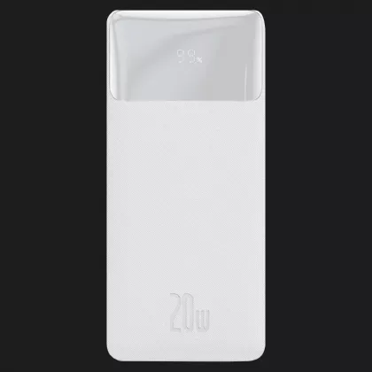Портативный аккумулятор Baseus Bipow 10000 mAh, 20W (White) Кременчуке