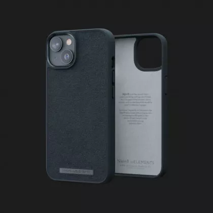 Чохол Elements Njord Suede Comfort+ Case для iPhone 14 Plus (Black)