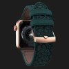 Ремешок Elements Njord Salmon Leather Strap для Apple Watch 42/44/45/49mm (Dark Green) (SL14122)