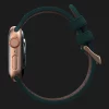 Ремешок Elements Njord Salmon Leather Strap для Apple Watch 49/46/45/44mm (Dark Green) (SL14122)
