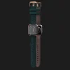 Ремешок Elements Njord Salmon Leather Strap для Apple Watch 49/46/45/44mm (Dark Green) (SL14122)