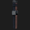 Ремешок Elements Njord Salmon Leather Strap для Apple Watch 42/44/45/49mm (Dark Grey) (SL14120)