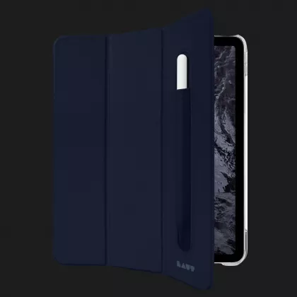 Чехол LAUT HUEX Case with Pencil Holder для iPad 10.9 (2022) (Navy) Калуше