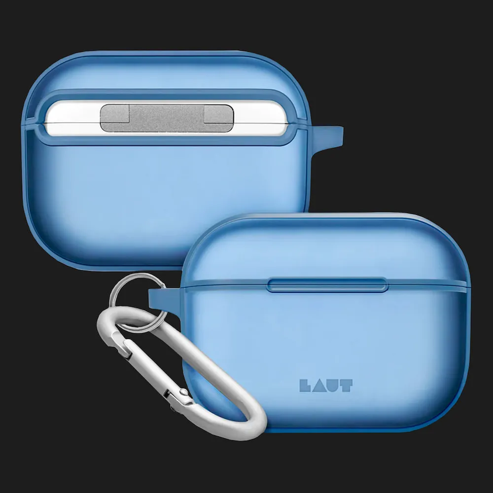 Защитный чехол LAUT HUEX PROTECT для AirPods Pro (2nd/1st gen) (Ocean Blue)