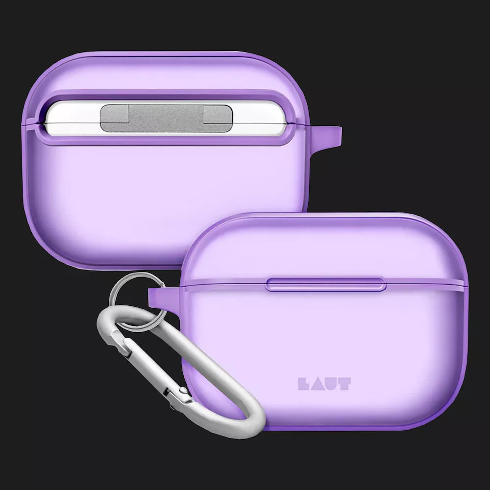 Захисний чохол LAUT HUEX PROTECT для AirPods Pro (2nd/1st gen) (Lavender)