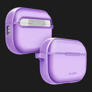 Защитный чехол LAUT HUEX PROTECT для AirPods Pro (2nd/1st gen) (Lavender) в Берегово