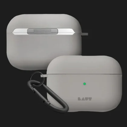 Захисний чохол LAUT HUEX для AirPods Pro (2nd/1st gen) (Fog Grey)