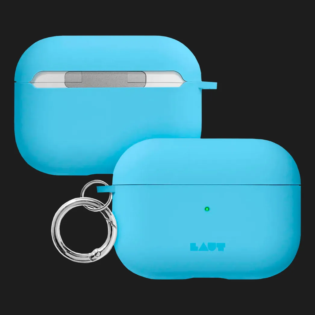 Защитный чехол LAUT HUEX Pastels для AirPods Pro (2nd/1st gen) (Baby Blue)