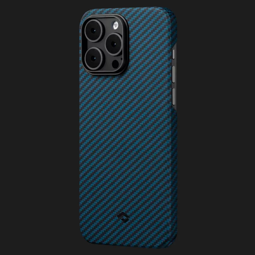 Чохол Pitaka MagEZ 3 Case для iPhone 14 Pro Max (Black/Blue Twill)