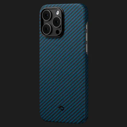 Чохол Pitaka MagEZ 3 Case для iPhone 14 Pro (Black/Blue Twill)