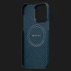 Чехол Pitaka MagEZ 3 Case для iPhone 14 Pro (Black/Blue Twill)
