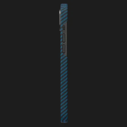 Чохол Pitaka MagEZ 3 Case для iPhone 14 Plus (Black/Blue Twill)