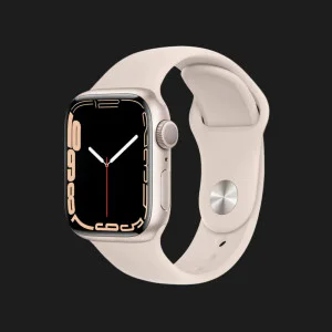 б/у Apple Watch Series 7, 41мм (Starlight) (Хорошее состояние) в Берегово