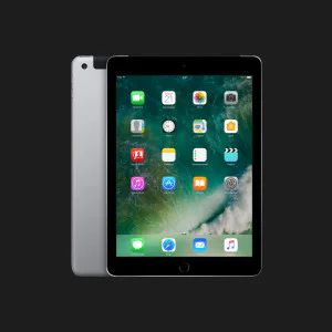 б/у Apple iPad 9.7 32GB, Wi-Fi + LTE, Space Gray (2017) (Хорошее состояние) в Сваляве