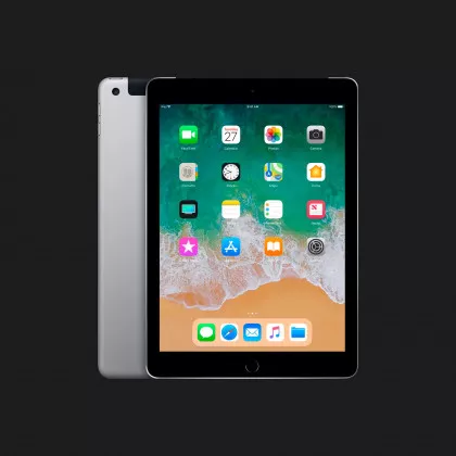 б/у Apple iPad 9.7 32GB, Wi-Fi + LTE, Space Gray (2018) в Берегові