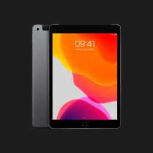 б/у Apple iPad 10.2 128GB, Wi-Fi + LTE, Space Gray (2019) (Хороший стан) в Сваляві