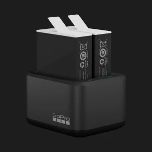 Подвійний зарядний пристрій GoPro Dual Battery Charger + Акумулятор Enduro 2 шт для Hero11/10/9 (ADDBD-211-EU) в Бердичеві