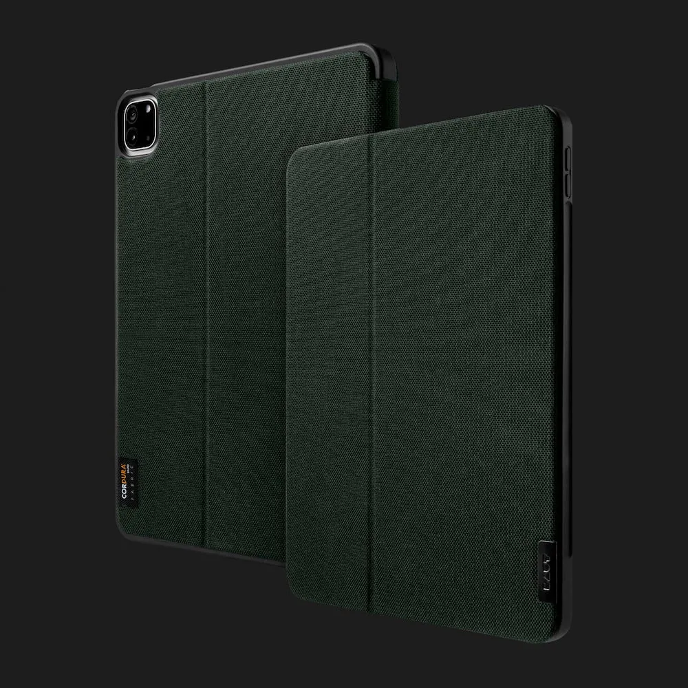 Чехол LAUT Urban Folio Cordura для iPad Pro 12.9 (2022-2018) (Olive)