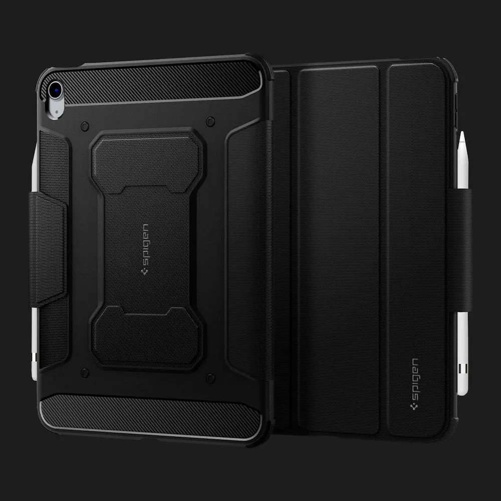 Чохол Spigen Rugged Armor Pro для iPad 10.9 (2022)/iPad 11 (2025) (Black)